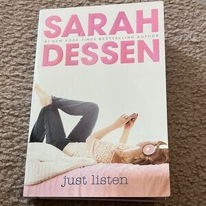 Sarah Dessen 'Just Listen' Book